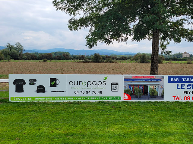 Panneau publicitaire